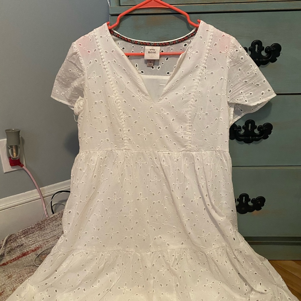 White dress